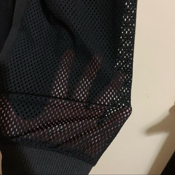 Kyodan Soft Stretchy Athletic Active Wear Mesh Black Leggings. Size XS - Picture 7 of 13